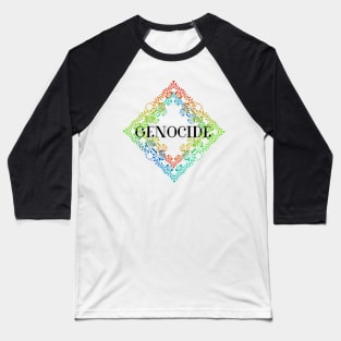 Genocide Baseball T-Shirt